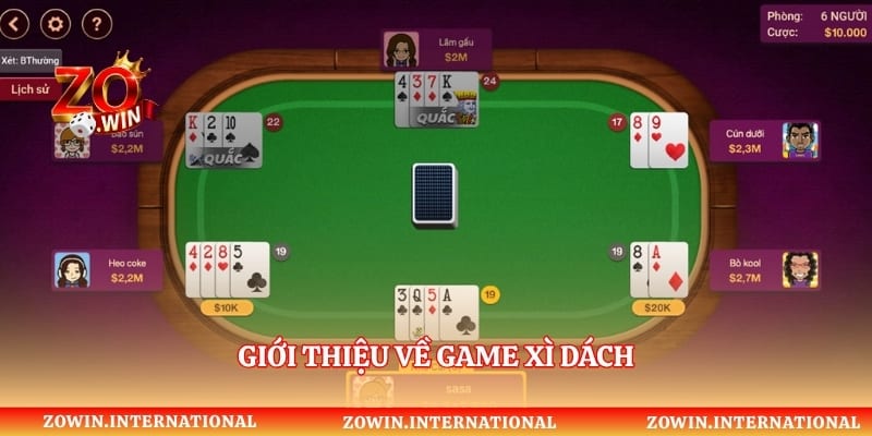 Giới thiệu về game xì dách
